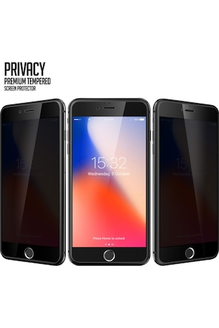 Apple Iphone 7/8 Privacy Cam Ekran Koruyucu