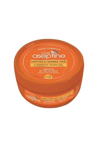 Cire Aseptine Havuçlu Güneş Yağı 100 ML