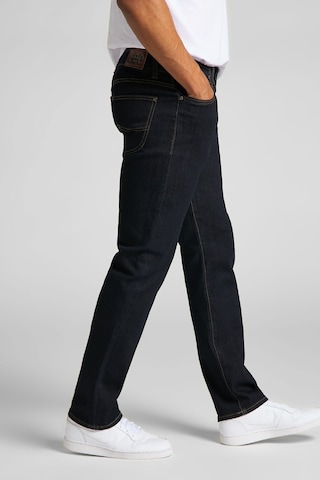 Lee Slim Fit Dar Kesim Normal Bel Extreme Motion Erkek Siyah Jean Denim Kot Pantolon L72ASO36 Koyu Mavi