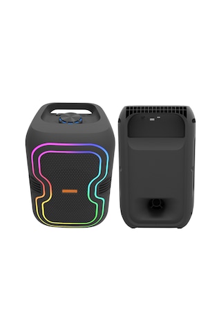 Vorex Platoon Pl-4340 / 8 İnç Bluetooth Hoparlör 25w Rgb Usb Flash Müzik Mikrofonlu Karaoke