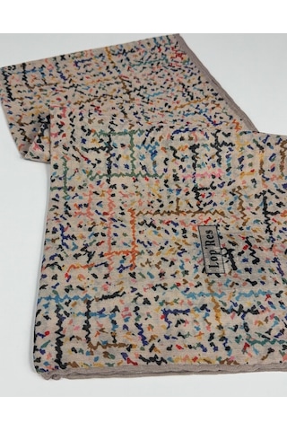 Lop Soft Pamuk Eşarp-06305 Krem