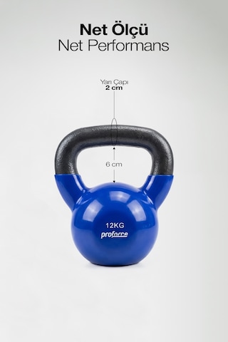 Ktb Dışı Vinil İçi Çelik Döküm 12 Kg