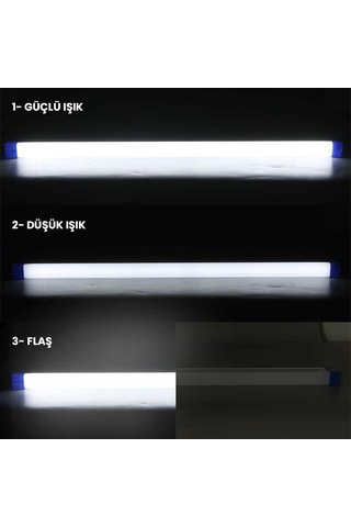 Unıson T550 60w Usb Dc 5v 1a Şarjlı Bant Armatür 6500K Beyaz