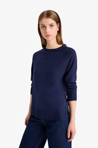 Defacto Relax Fit Bisiklet Yaka Kazak I6913az25wnnv131 Lacivert