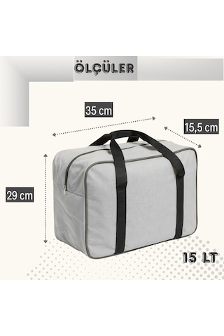 Castle Termal Buzluk Çanta 15 Lt Gri