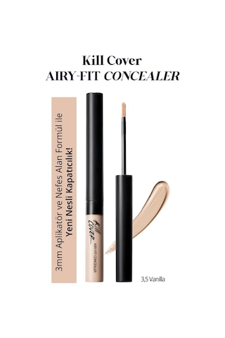 Clio Kill Cover Airy-Fit Concealer 3.5 Vanilla
