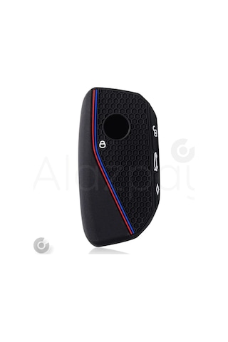 Bmw İ7 İ5 İ4 İx X1 X5 X6 X7 Xm 2 3 4 5 7 Serisi G07 F98 G70 G09 Silikon Desenli Anahtar Kılıfı Mk