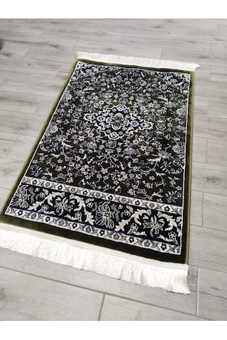 001 Yeşil 4mm Medine-i Münevvere Model Dokuma Seccade