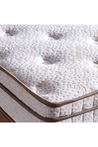 Nironyatak Niron Helen Tek Kişilik Tam Ortopedik Yatak 80X180 Aloevera Kumaş