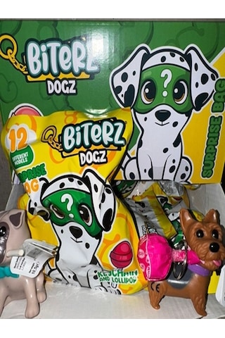 Bıterz Dogz Lolipop Şeker Ve Figür Anahtarlık 1 Adet