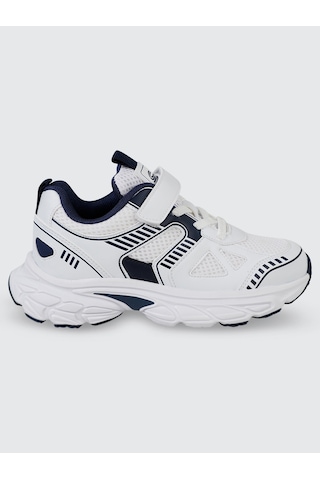 Civil Sport Erkek Çocuk Spor Ayakkabı 31-35 Numara Beyaz-lacivert Beyaz-lacivert