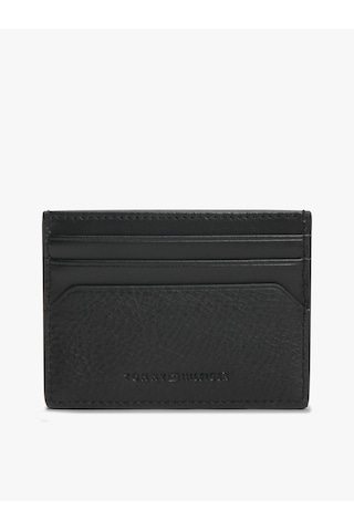 Tommy Hilfiger Th Central Cc Holder Erkek Siyah Cüzdan - Am0am14494