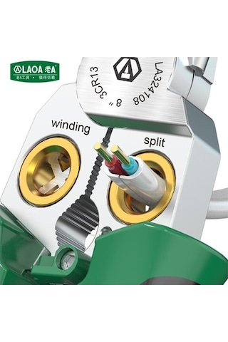 Pazly Sıyırıcı Pensesi Laoa La324107 Kablo Soyma Cbtx 7'si 1 Arada