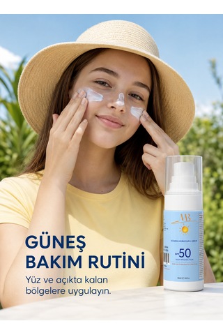 Minia Bahçe Yüz ve Vücut İçin Yüksek Koruyucu Güneş Kremi SPF50 50 ML