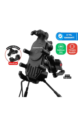 Knmaster Tt-820wc Kablosuz Şarjlı Telefon Tutucu 1