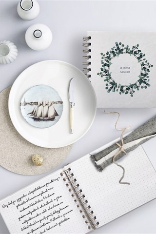 Çiçek Desenli Spiralli Defter N11.130