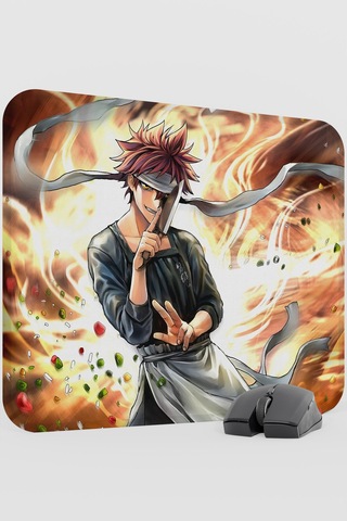 Food Wars Anime V3 - 48x40 Xl Gaming Kauçuk Kaymaz Taban Mouse Pad Fare Altlığı