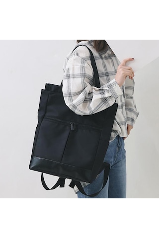 Suntek Sırt Çantası Laptop Su Geçirmez Koleji Okul Doktoru Siyah