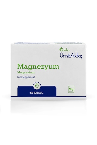 Dr. Ümit Aktaş Magnezyum Takviyesi 60 Kapsül