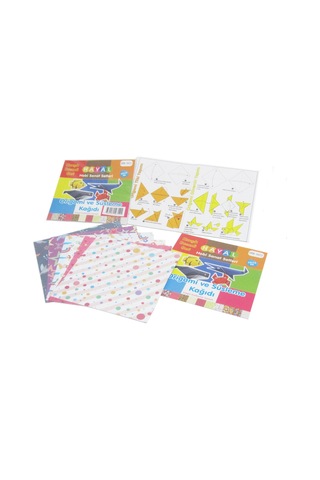 Hayal Origami Seti - Origami Karışık Desenli Kağıt Yapım Seti 2
