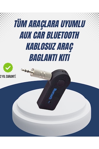 Northcity Bluetooth Destekli Aux Müzik Ve Konuşma Cihazı - Araç İçin Kablosuz Ses Çözümü