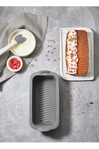 Hane Silikon Fırın - Airfryer Baton Kek Kalıbı - Ekmek Kalıbı - Çok Amaçlı Pişirme Matı