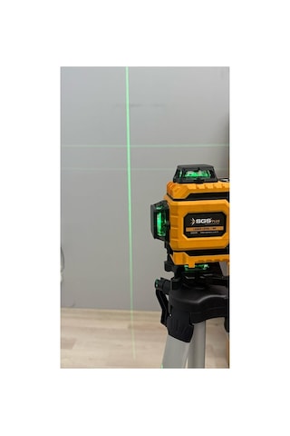 Lazer Distomat Uzaktan Kumandalı 3 Seviyeli Otomatik Tesviyeli Ayarlanabilir Braketli Lazer Distomat