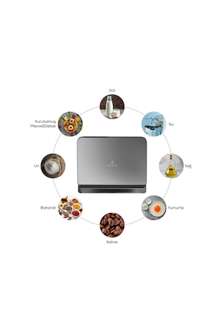 Karaca x Refika Scale Inox Mutfak Tartısı K2186