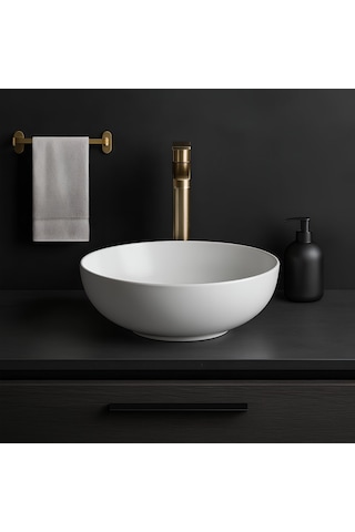 Newarc 5010 Çanak Tezgah Üstü Lavabo