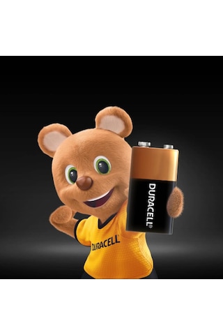 Duracell 9V Alkalin Pil (6LR61 / MN1604)