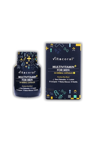 Multivitamin For Men 30 Bitkisel Kapsül