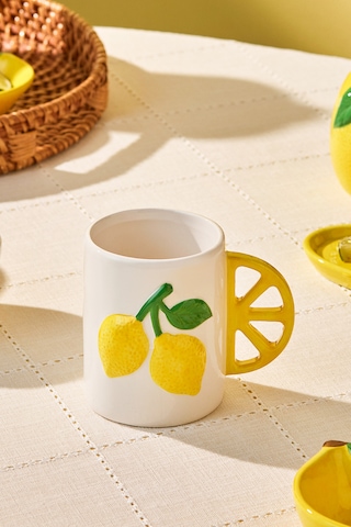 Karaca Lemon Kupa 280 Ml Sarı
