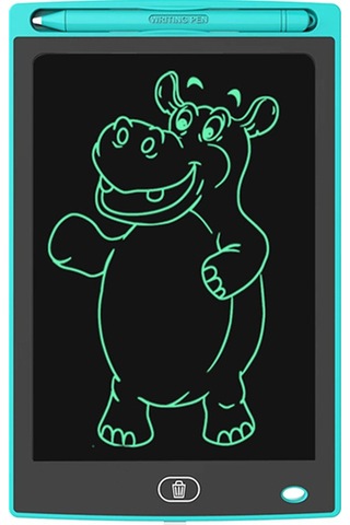 Snapbuy 8.5 İnç Lcd Çocuk Yazı Ve Çizim Tableti, Erken Eğitim Ve Uzaktan Öğrenim İçin El Yazı Tahtası Turkuaz