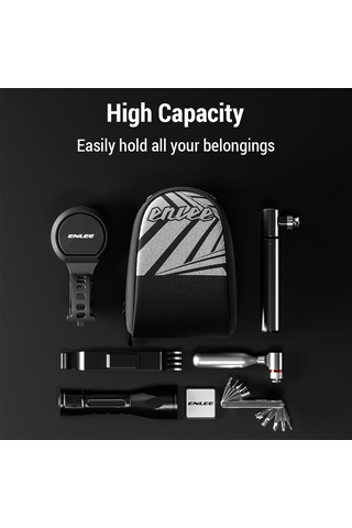 Enlee-su Geçirmez Bisiklet Koltuk Altında Çanta Dağ Yol Bisikleti Y29184b-l Siyah