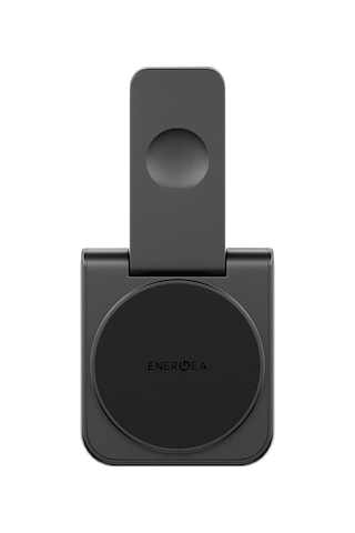 Magduo 2in1 Katlanabilir 15w Telefon Ve 2.5w Saat Masaüstü Hızlı Şarj Standı - Koyu Gri