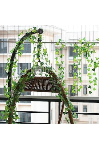 Yapay Sarmaşık Üzüm Yapraklı Yapay Çiçek Dekoru 230Cm (425162404)