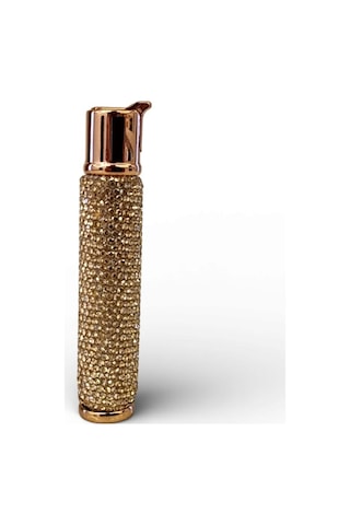 Swarovski Taşlı Çakmak Gold Gold