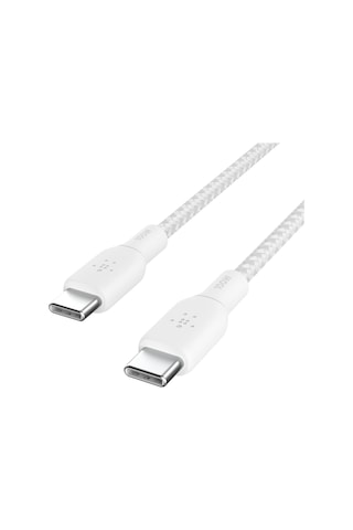 Belkin Braided 100w Usb-c Kablo Beyaz - 2 Metre