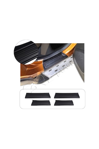 Renault Captur Uyumlu 2013 Ve Üzeri Abs Kapı Eşiği 4 Parça