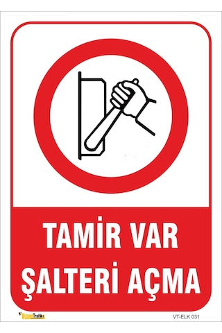 Tamir Var Şalter Açma - Isg Levhası Levha 50x70 Cm Dekota 3 Mm Tamir Var Şalter Açma - Isg Levhası Levha 50x70 Cm Dekota 3 Mm