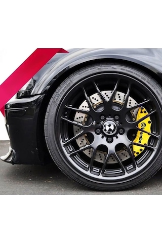 Nissan Uyumlu Brembo Sarı Kaliper Kapağı 4 Parça Ön Arka Set