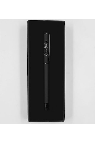 Kişiye Özel Altıgen Kupa & Siyah Defter & Roller Kalem & Pratik F