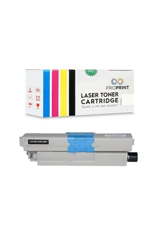 Proprint Oki C332 46508736 Siyah Uyumlu Toner 3500 Sayfa Mc363