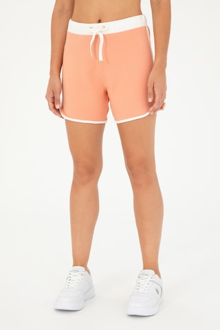U.s. Polo Assn. Kadın Somon Şort Örme 50285890-vr047 Somon