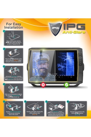 Garmin Striker Vivid 5cv-plus Fishfinder İçin Anti-glare Parlama Önleyici Mat Ekran Koruyucu