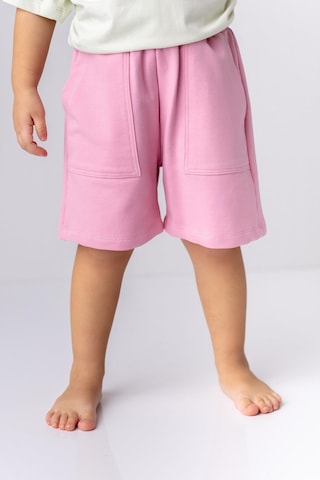 Zeyland Unisex Cepli Basic Şort-pembe Pembe