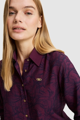 U.S. Polo Assn. Kadın Bordo Uzun Kollu Gömlek 50331577-vr180 Dark Plum