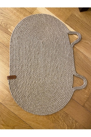 Jüt Hasır Evcil Hayvan Mama Paspası