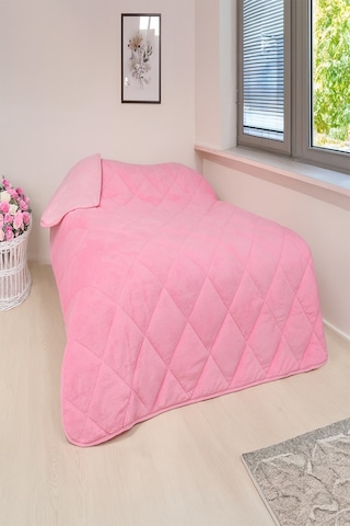 Welsoft Yorgan Tek Kişilik 155 220 Yorgan-pembe