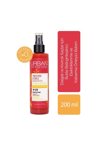 Twisted Curls Hibiscus & Shea Butter Sıvı Saç Bakım Kremi 200 Ml 46580009